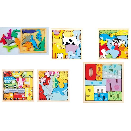 ΞΥΛΙΝΟ 3D ΠΑΖΛ 16cm 0519748 ΞΥΛΙΝΟ 3D ΠΑΖΛ 16cm 0519748