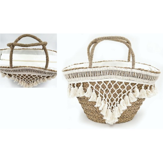 ΨΑΘΙΝΗ ΤΣΑΝΤΑ BOHO ΦΟΔΡΑΡΙΣΜΕΝΗ ΜΕ ΦΕΡΜΟΥΑΡ 0521015 ΨΑΘΙΝΗ ΤΣΑΝΤΑ BOHO ΦΟΔΡΑΡΙΣΜΕΝΗ ΜΕ ΦΕΡΜΟΥΑΡ 0521015