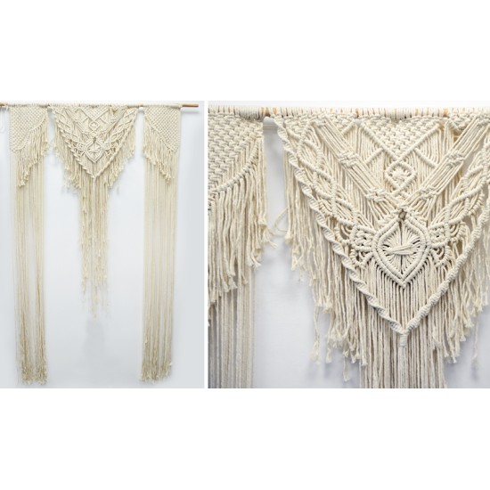 ΚΟΥΡΤΙΝΑ ΜΑΚΡΑΜΕ 130cm x 200cm HL-002 0521061 ΚΟΥΡΤΙΝΑ ΜΑΚΡΑΜΕ 130cm x 200cm HL-002 0521061