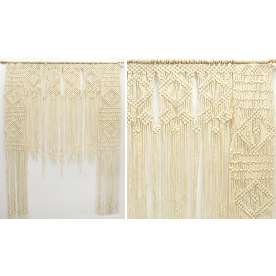 ΚΟΥΡΤΙΝΑ ΜΑΚΡΑΜΕ ΜΕΓΑΛΗ HL-040 150cm x 200cm 0521067 ΚΟΥΡΤΙΝΑ ΜΑΚΡΑΜΕ ΜΕΓΑΛΗ HL-040 150cm x 200cm 0521067