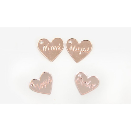 ΚΑΡΔΙΑ ΠΛΕΞΙΓΚΛΑΣ ΜΕ ΟΝΟΜΑΤΑ ROSE GOLD 2.1cm x 1.9cm 0529017 ΚΑΡΔΙΑ ΠΛΕΞΙΓΚΛΑΣ ΜΕ ΟΝΟΜΑΤΑ ROSE GOLD 2.1cm x 1.9cm 0529017