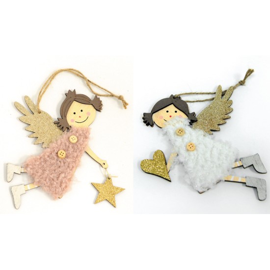 ΚΡΕΜΑΣΤΟ ΞΥΛΙΝΟ ΑΓΓΕΛΑΚΙ 15cm x 14cm 0530026 ΚΡΕΜΑΣΤΟ ΞΥΛΙΝΟ ΑΓΓΕΛΑΚΙ 15cm x 14cm 0530026