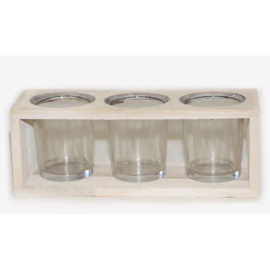 ΞΥΛΙΝΗ ΜΑΚΡΟΣΤΕΝΗ ΒΑΣΗ ΜΕ 3 ΓΥΑΛΙΝΑ ΡΕΣΩ 21cm x 7.5cm x 7.8cm 0619022 ΞΥΛΙΝΗ ΜΑΚΡΟΣΤΕΝΗ ΒΑΣΗ ΜΕ 3 ΓΥΑΛΙΝΑ ΡΕΣΩ 21cm x 7.5cm x 7.8cm 0619022