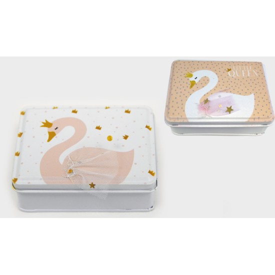 ΜΕΤΑΛΛΙΚΟ ΚΟΥΤΙ ΚΥΚΝΟΣ 10.5cm x 8cm x 3.5cm BS17-887 0621080 ΜΕΤΑΛΛΙΚΟ ΚΟΥΤΙ ΚΥΚΝΟΣ 10.5cm x 8cm x 3.5cm BS17-887 0621080
