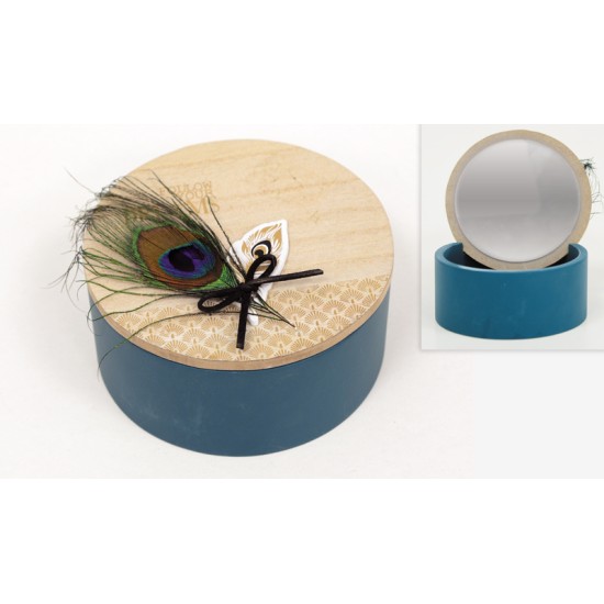 ΞΥΛΙΝΗ ΜΠΙΖΟΥΤΙΕΡΑ ΣΤΡΟΓΓΥΛΗ ΠΑΓΩΝΙ 13.5cm x 13.5cm x 6cm WH17-726 0621091 ΞΥΛΙΝΗ ΜΠΙΖΟΥΤΙΕΡΑ ΣΤΡΟΓΓΥΛΗ ΠΑΓΩΝΙ 13.5cm x 13.5cm x 6cm WH17-726 0621091