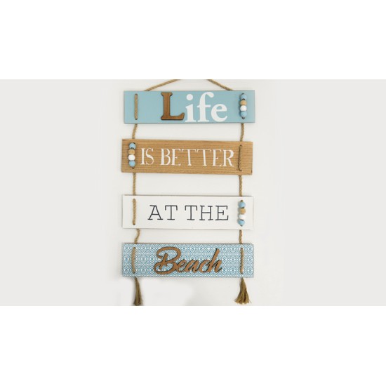 ΞΥΛΙΝΗ ΠΙΝΑΚΙΔΑ BEACH 30cm x 38cm WH18-145 0621113 ΞΥΛΙΝΗ ΠΙΝΑΚΙΔΑ BEACH 30cm x 38cm WH18-145 0621113