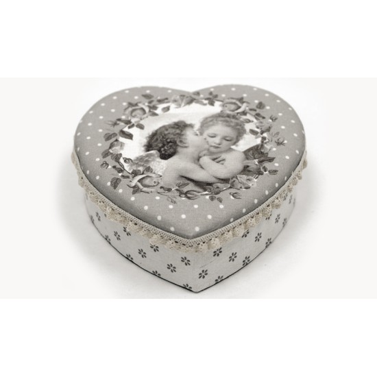 ΚΟΥΤΙ ΚΑΡΔΙΑ ΒΑΜΒΑΚΕΡΟ ΑΓΓΕΛΟΣ 19.5cm x 7cm 17-2037 0621136 ΚΟΥΤΙ ΚΑΡΔΙΑ ΒΑΜΒΑΚΕΡΟ ΑΓΓΕΛΟΣ 19.5cm x 7cm 17-2037 0621136