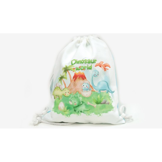 ΣΑΚΙΔΙΟ ΠΛΑΤΗΣ ΔΕΙΝΟΣΑΥΡΟΙ 30cm x 25cm 0621387 ΣΑΚΙΔΙΟ ΠΛΑΤΗΣ ΔΕΙΝΟΣΑΥΡΟΙ 30cm x 25cm 0621387