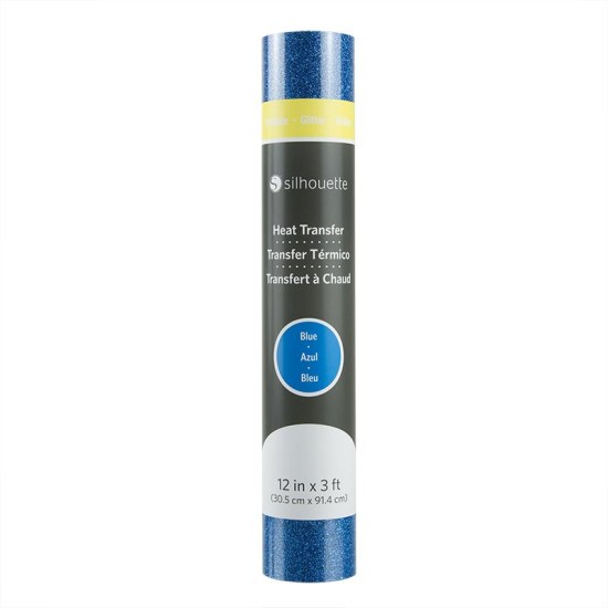 GLITTER HEAT TRANSFER - BLUE GLITTER HEAT TRANSFER - BLUE