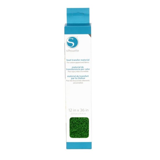 GLITTER HEAT TRANSFER - GREEN GLITTER HEAT TRANSFER - GREEN