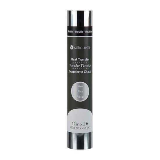 METALLIC HEAT TRANSFER - SILVER METALLIC HEAT TRANSFER - SILVER