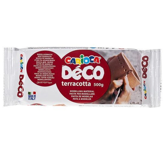 Carioca Decò Terracotta πηλός 500gr. Carioca Decò Terracotta πηλός 500gr.