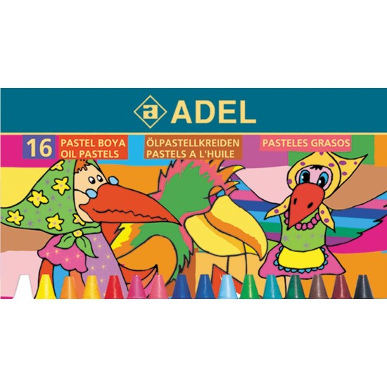 Adel λαδοπαστέλ 24 χρωμάτων Adel λαδοπαστέλ 24 χρωμάτων