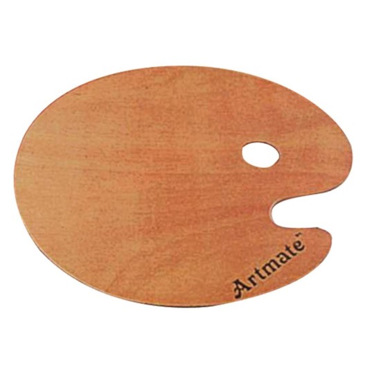 Artmate ξύλινη παλέτα ζωγραφικής 24x30x0.36εκ. Artmate ξύλινη παλέτα ζωγραφικής 24x30x0.36εκ.