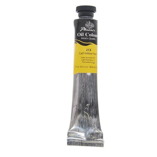 Phoenix χρώμα λαδιού 213 cadmium yellow hue, σωληνάριο 50ml Phoenix χρώμα λαδιού 213 cadmium yellow hue, σωληνάριο 50ml