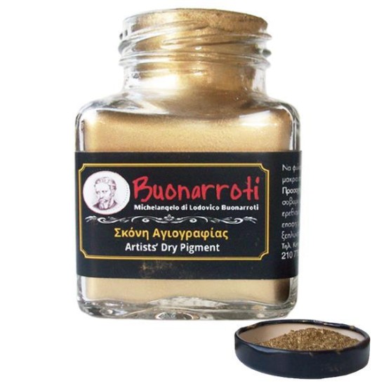 Buonarroti σκόνη αγιογραφίας rich gold 50gr Buonarroti σκόνη αγιογραφίας rich gold 50gr