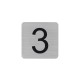 Next αριθμός darwin 3 7,2x7,2εκ., 2χιλ. πάχος Next αριθμός darwin 3 7,2x7,2εκ., 2χιλ. πάχος