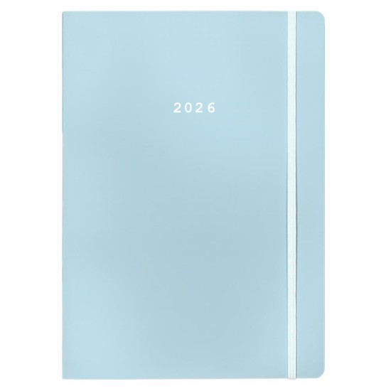 Next ημερολόγιο 2026 Pastel ημερήσιο flexi γαλάζιο με λάστιχο 12x17εκ. Next ημερολόγιο 2026 Pastel ημερήσιο flexi γαλάζιο με λάστιχο 12x17εκ.