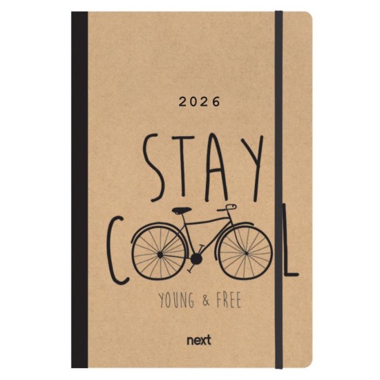Next ημερολόγιο 2026 Trends Bike ημερήσιο flexi με λάστιχο 14x21εκ. Next ημερολόγιο 2026 Trends Bike ημερήσιο flexi με λάστιχο 14x21εκ.