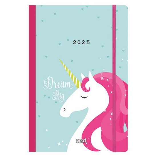 Next ημερολόγιο 2025 Trends ημερήσιο flexi με λάστιχο 14x21εκ. Unicorn Next ημερολόγιο 2025 Trends ημερήσιο flexi με λάστιχο 14x21εκ. Unicorn