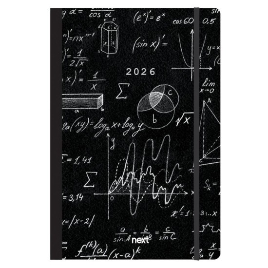 Next ημερολόγιο 2026 Trends Mathematics ημερήσιο flexi με λάστιχο 14x21εκ. Next ημερολόγιο 2026 Trends Mathematics ημερήσιο flexi με λάστιχο 14x21εκ.