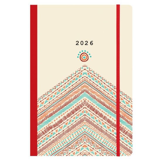Next ημερολόγιο 2026 Trends Boho style ημερήσιο flexi με λάστιχο 14x21εκ. Next ημερολόγιο 2026 Trends Boho style ημερήσιο flexi με λάστιχο 14x21εκ.