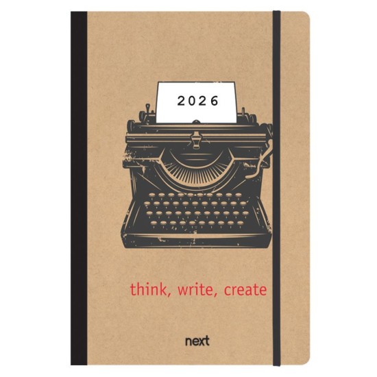 Next ημερολόγιο 2026 Trends Typing ημερήσιο flexi με λάστιχο 14x21εκ. Next ημερολόγιο 2026 Trends Typing ημερήσιο flexi με λάστιχο 14x21εκ.