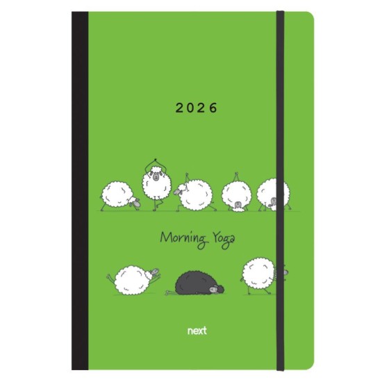 Next ημερολόγιο 2026 Trends Morning Yoga ημερήσιο flexi με λάστιχο 14x21εκ. Next ημερολόγιο 2026 Trends Morning Yoga ημερήσιο flexi με λάστιχο 14x21εκ.