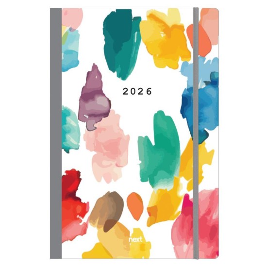 Next ημερολόγιο 2026 Trends Watercolour ημερήσιο flexi με λάστιχο 14x21εκ. Next ημερολόγιο 2026 Trends Watercolour ημερήσιο flexi με λάστιχο 14x21εκ.