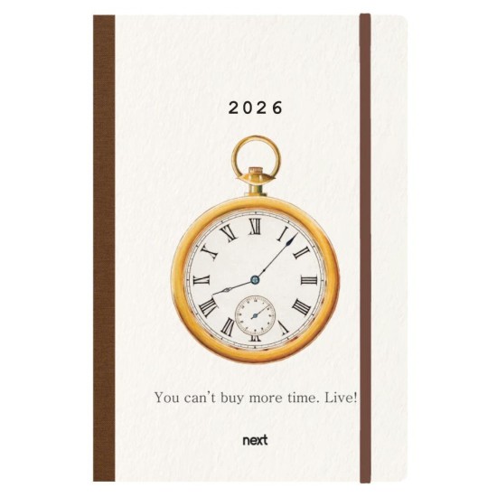 Next ημερολόγιο 2026 Trends Time ημερήσιο flexi με λάστιχο 14x21εκ. Next ημερολόγιο 2026 Trends Time ημερήσιο flexi με λάστιχο 14x21εκ.