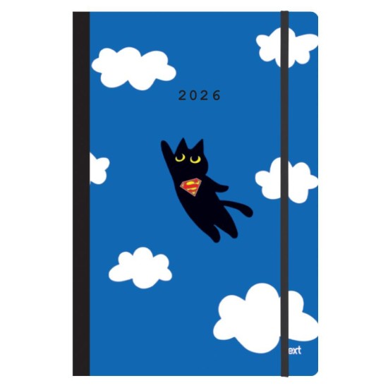 Next ημερολόγιο 2026 Trends Super cat ημερήσιο flexi με λάστιχο 14x21εκ. Next ημερολόγιο 2026 Trends Super cat ημερήσιο flexi με λάστιχο 14x21εκ.