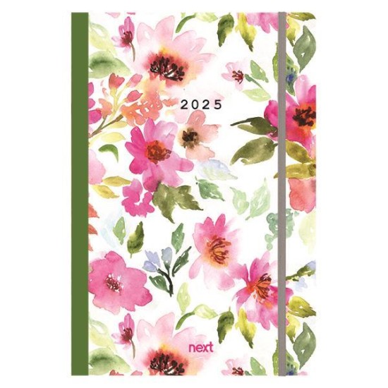 Next ημερολόγιο 2025 Trends ημερήσιο flexi με λάστιχο 12x17εκ. Flowers Next ημερολόγιο 2025 Trends ημερήσιο flexi με λάστιχο 12x17εκ. Flowers
