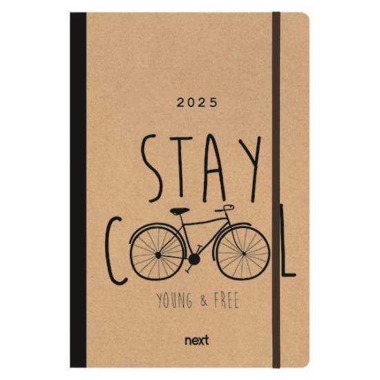 Next ημερολόγιο 2025 Trends ημερήσιο flexi με λάστιχο 12x17εκ. Bike Next ημερολόγιο 2025 Trends ημερήσιο flexi με λάστιχο 12x17εκ. Bike
