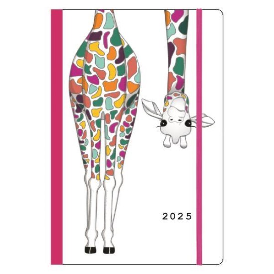 Next ημερολόγιο 2025 Trends ημερήσιο flexi με λάστιχο 12x17εκ. Giraffe Next ημερολόγιο 2025 Trends ημερήσιο flexi με λάστιχο 12x17εκ. Giraffe
