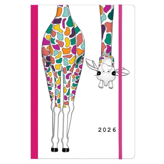 Next ημερολόγιο 2026 Trends Giraffe ημερήσιο flexi με λάστιχο 12x17εκ. Next ημερολόγιο 2026 Trends Giraffe ημερήσιο flexi με λάστιχο 12x17εκ.
