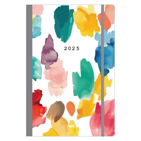 Next ημερολόγιο 2025 Trends ημερήσιο flexi με λάστιχο 12x17εκ. Watercolour Next ημερολόγιο 2025 Trends ημερήσιο flexi με λάστιχο 12x17εκ. Watercolour