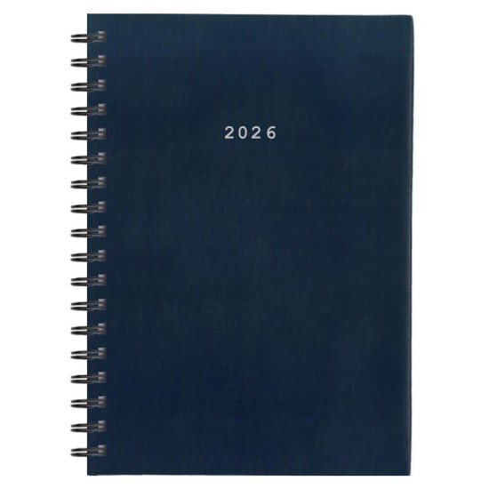 Next ημερολόγιο 2026 basic ημερήσιο σπιράλ μπλε 14x21εκ. Next ημερολόγιο 2026 basic ημερήσιο σπιράλ μπλε 14x21εκ.