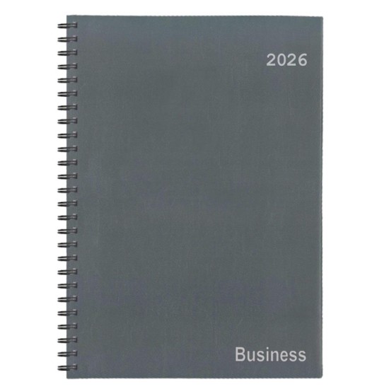 Next ημερολόγιο 2026 business xxl ημερήσιο σπιράλ γκρι 24x34εκ. Next ημερολόγιο 2026 business xxl ημερήσιο σπιράλ γκρι 24x34εκ.