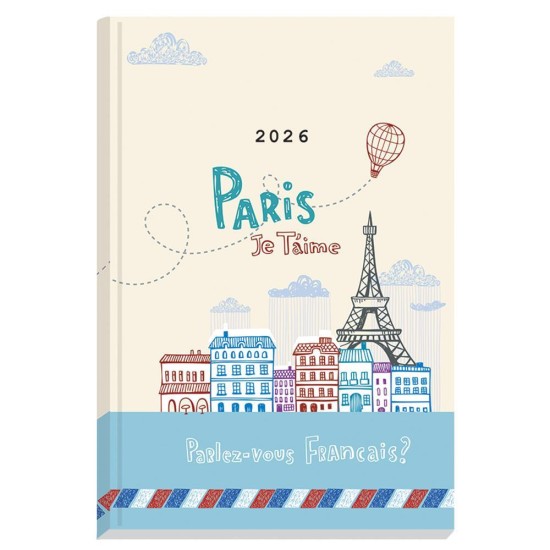 Next ημερολόγιο 2026 Gallery Paris ημερήσιο δετό 14x21εκ. Next ημερολόγιο 2026 Gallery Paris ημερήσιο δετό 14x21εκ.