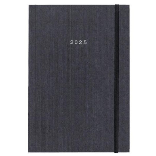 Next ημερολόγιο 2025 fabric ημερήσιο δετό γκρι με λάστιχο 12x17εκ. Next ημερολόγιο 2025 fabric ημερήσιο δετό γκρι με λάστιχο 12x17εκ.