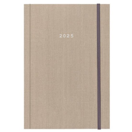 Next ημερολόγιο 2025 fabric ημερήσιο δετό μπεζ με λάστιχο 12x17εκ. Next ημερολόγιο 2025 fabric ημερήσιο δετό μπεζ με λάστιχο 12x17εκ.