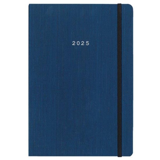 Next ημερολόγιο 2025 fabric ημερήσιο flexi μπλε με λάστιχο 14x21εκ. Next ημερολόγιο 2025 fabric ημερήσιο flexi μπλε με λάστιχο 14x21εκ.