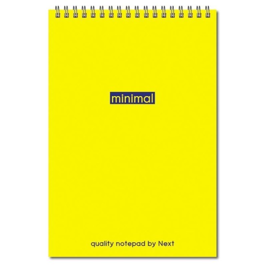 Next minimal μπλοκ σπιράλ 21x29εκ. 2θεμ. 80φυλ. Next minimal μπλοκ σπιράλ 21x29εκ. 2θεμ. 80φυλ.