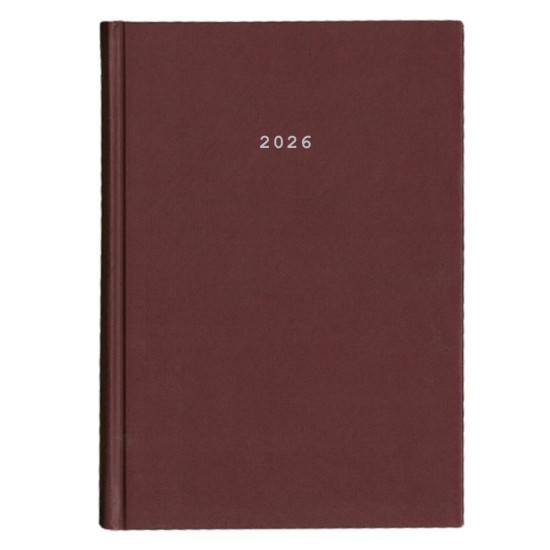 Next ημερολόγιο 2026 classic ημερήσιο δετό μπορντώ 12x17εκ. Δυνατότητα εκτύπωσης Next ημερολόγιο 2026 classic ημερήσιο δετό μπορντώ 12x17εκ. Δυνατότητα εκτύπωσης