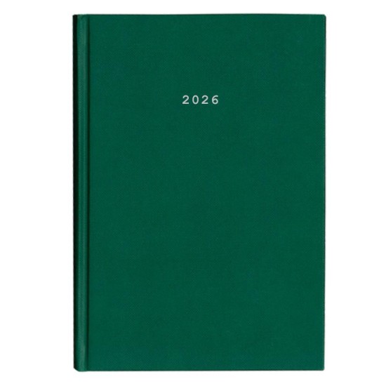 Next ημερολόγιο 2026 classic ημερήσιο δετό πράσινο 12x17εκ. Δυνατότητα εκτύπωσης Next ημερολόγιο 2026 classic ημερήσιο δετό πράσινο 12x17εκ. Δυνατότητα εκτύπωσης