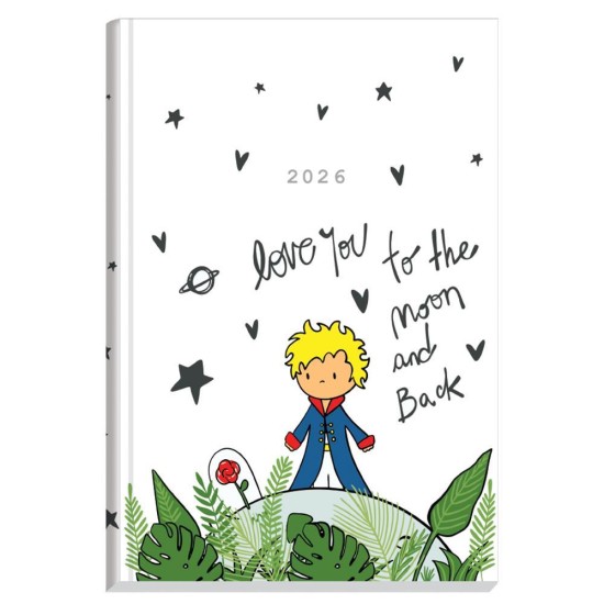 Next ημερολόγιο 2026 Trends Little prince ημερήσιο δετό 14x21εκ. Next ημερολόγιο 2026 Trends Little prince ημερήσιο δετό 14x21εκ.