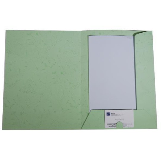 Νext φάκελος παρουσίασης (folder) skin πράσινο 250γρ. Υ32x24εκ. Δυνατότητα εκτύπωσης