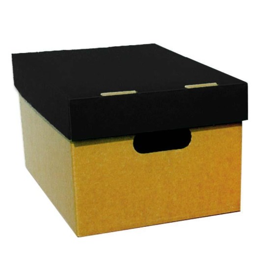 Νext κουτί classic μαύρο καπάκι Α4 Υ18x23x32εκ. Νext κουτί classic μαύρο καπάκι Α4 Υ18x23x32εκ.