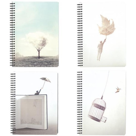 Next escape τετράδιο σπιράλ 17x25εκ. 2θεμ., 70φ. Next escape τετράδιο σπιράλ 17x25εκ. 2θεμ., 70φ.