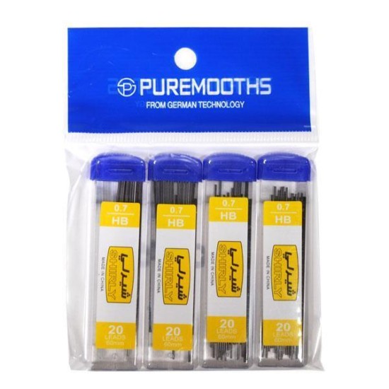 Μύτες για μηχανικό μολύβι 0.7mm HB, blister 4 τεμαχίων Μύτες για μηχανικό μολύβι 0.7mm HB, blister 4 τεμαχίων